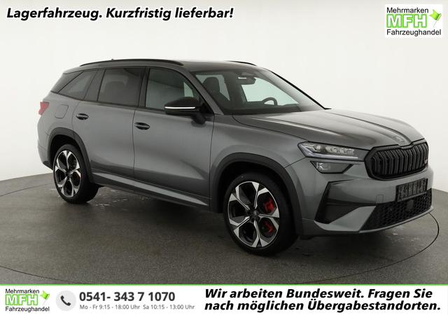 Skoda Kodiaq - 2.0 TSI 195 kW 4x4 RS DSG 4x4, 7-Sitzer, Pano, AHK, Canton, HuD, 5-J Garantie