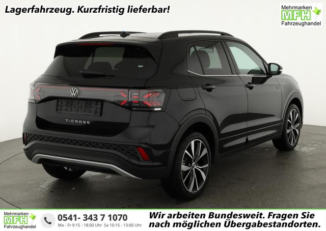Volkswagen T-Cross 1.5 TSI 110 kW R-Line DSG R-Line, IQ.Light, Navi, Side, Kamera, Winter, 18-Zoll 
