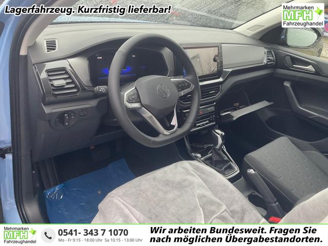 Volkswagen T-Cross - 1.0 TSI 85 kW Life DSG Life, LED, Kamera, ACC, Side, Winter, 17-Zoll, 3-J. Garantie