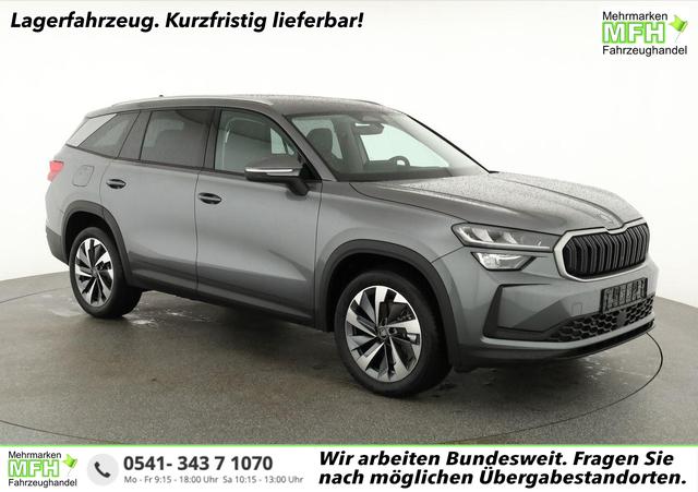 Skoda Kodiaq - 2.0 TDI 142 kW 4x4 Selection DSG Selection, 7-Sitzer, AHK, Navi, Side, Kamera, Winter, 19-Zoll