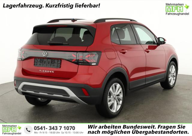 Volkswagen T-Cross - 1.0 TSI 85 kW Life DSG Life, IQ.Light, Kamera, ACC, Side, Winter, 17-Zoll