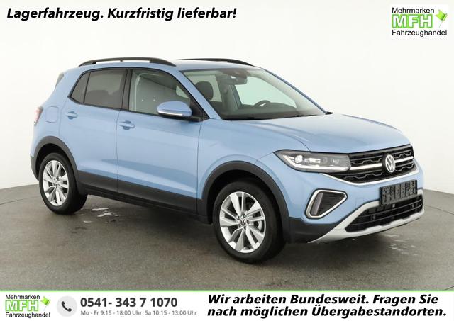 Volkswagen T-Cross - 1.0 TSI 85 kW Life DSG Life, AHK, IQ.Light, Kamera, ACC, Side, Winter, 17-Zoll