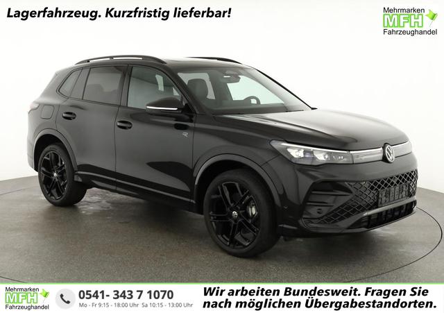 Volkswagen Tiguan - 2.0 TDI 142 kW 4Motion R-Line DSG 4M Black, Leder, Pano, 20-Zoll, IQ.Light, Harman, HuD