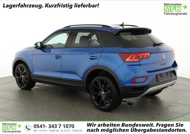 Volkswagen T-Roc - Style 1.5 TSI DSG Black Style, AHK, IQ.Light, 19-Zoll, easyOpen, Navi