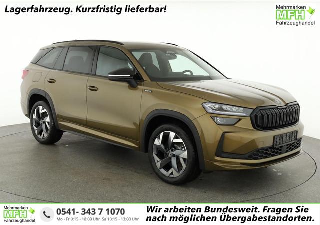 Skoda Kodiaq - 1.5 TSI mHEV 110 kW Sportline DSG Sportline, 7-Sitzer, AHK, Navi, Side, Kamera, Matrix, Winter