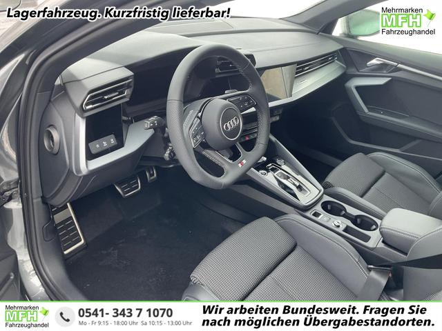 Audi A3 Sportback - TFSI 110 kW S line 35 S-Tronic S-LINE, Teilleder, Kamera, ACC, Sitzheizung, 4-J Garantie