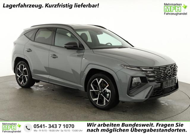 Hyundai TUCSON - N Line 2WD 1.6 T-GDI DCT N-LINE, Navi, AreaView, Side, Winter, el. Klappe, 19-Zoll, Teilleder