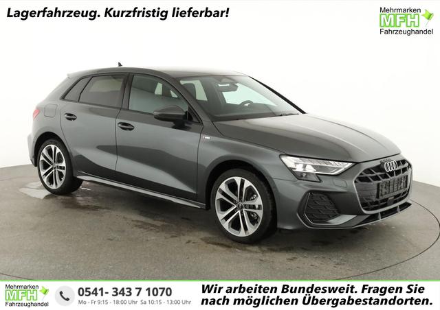 Audi A3 Sportback - TFSI 110 kW S line 35 S-Tronic S-LINE, Teilleder, Kamera, ACC, Sitzheizung, 4-J Garantie