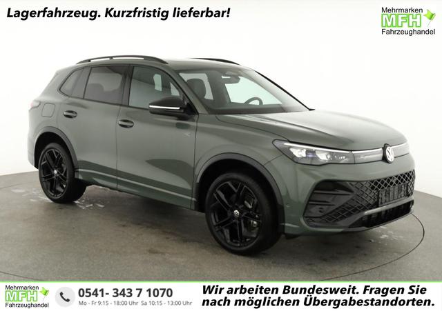 Volkswagen Tiguan - 2.0 TDI 142 kW 4Motion R-Line DSG 4M Black, 20-Zoll, Pano, Leder, IQ.Light, AHK, Navi, Side, AreaView, Winter