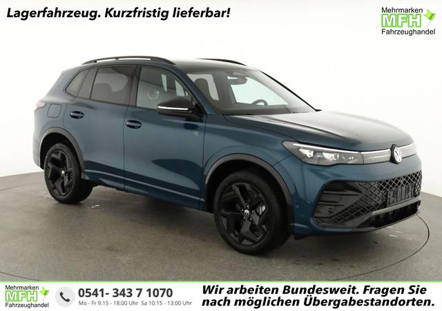 Volkswagen Tiguan - 2.0 TDI 142 kW 4Motion R-Line DSG 4M Black, AHK, Navi, AreaView, Side, Winter, el. Klappe