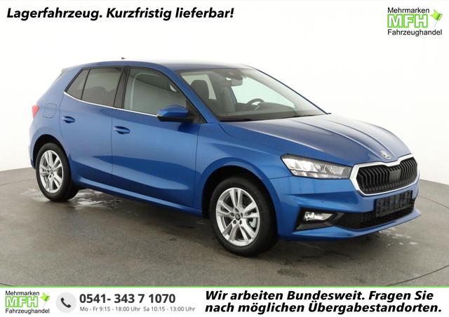 Skoda Fabia Selection 1.0 TSI DSG Selection, LED, Kamera, Side, ACC, Winter, Ladeboden, sofort 