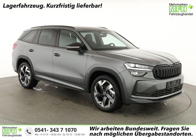 Skoda Kodiaq - 2.0 TDI 110 kW Sportline DSG Sportline, AHK, Navi, Matrix, Kamera, Side, Winter