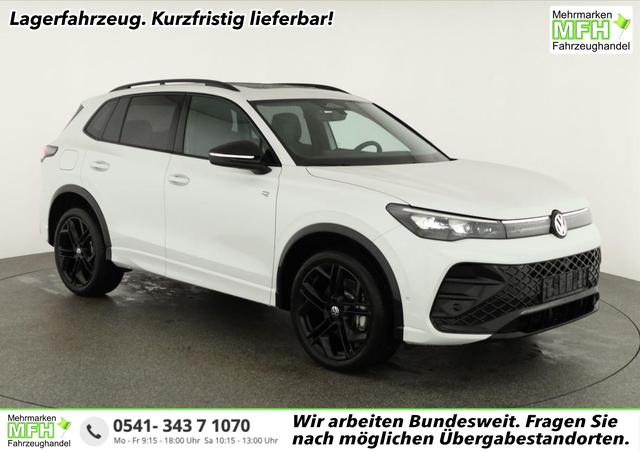 Volkswagen Tiguan - 1.5 TSI eHybrid 200 kW R-Line Black, Pano, IQ.Light, 20-Zoll, AHK, AreaView, Leder Varenna