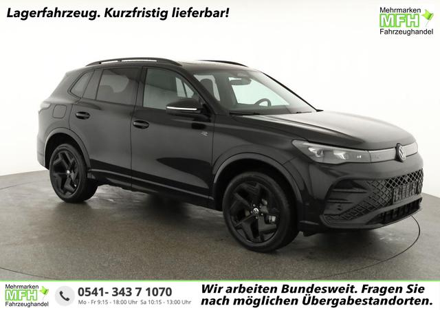 Volkswagen Tiguan - 2.0 TDI 142 kW 4Motion R-Line DSG 4M Black, Pano, IQ.Light, AHK, Navi, Side, AreaView, Winter, sofort