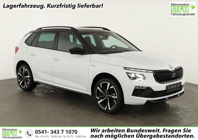 Skoda Kamiq Monte Carlo 1.0 TSI DSG Carlo, Matrix, AHK, 18-Zoll, Pano, Navi, el.Klappe, 5 J.-Garantie 