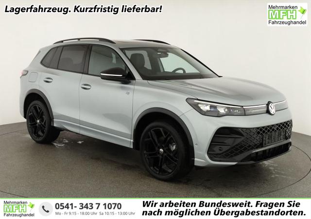 Volkswagen Tiguan 2.0 TDI 142 kW 4Motion R-Line DSG 4M Black, 20-Zoll, Pano, Leder, IQ.Light, AHK, Navi, Side, AreaView, Winter 