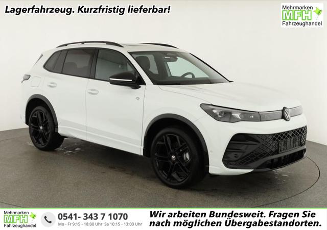 Volkswagen Tiguan 2.0 TDI 142 kW 4Motion R-Line DSG 4M Black, 20-Zoll, Pano, Leder, IQ.Light, AHK, Navi, Side, AreaView, Winter 