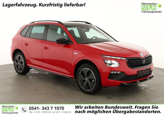 Skoda Kamiq Monte Carlo 1.5 TSI DSG Carlo, Pano, AHK, IQ.Light, Side, Kamera, Winter, 17-Zoll 