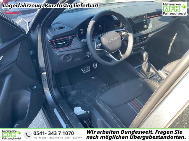 Skoda Kamiq Monte Carlo 1.5 TSI DSG Carlo, Pano, AHK, IQ.Light, Side, Kamera, Winter, 17-Zoll 