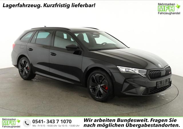 Skoda Octavia Combi - 2.0 TSI 195 kW RS DSG, Standheizung, AHK, Navi, Matrix, Side, Winter, 5 J.-Garantie