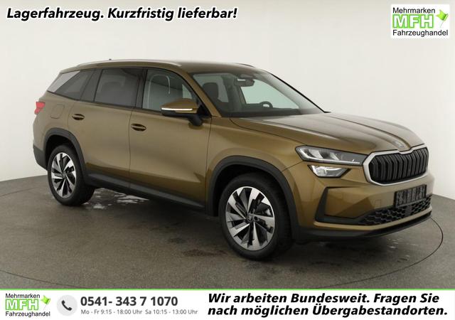 Skoda Kodiaq 2.0 TDI 142 kW 4x4 Selection DSG Selection, 7-Sitzer, AHK, Navi, Side, Kamera, Winter, 19-Zoll 