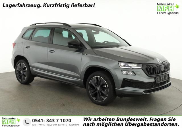 Skoda Karoq - Sportline 1.5 TSI DSG Sportline, AHK, Navi, Matrix, Kamera, el. Klappe, 5-J. Garantie