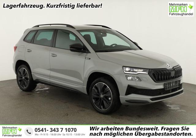 Skoda Karoq - Sportline 1.5 TSI DSG Sportline, AHK, Navi, Matrix, Kamera, el. Klappe, 5-J. Garantie