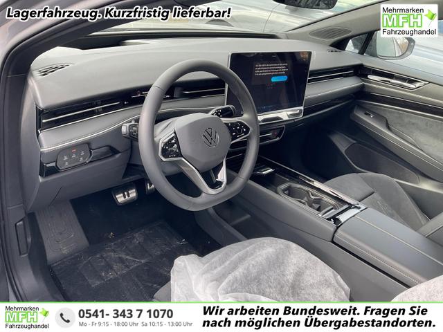 Volkswagen ID.7 Kombi Pro S 210 kW Tourer Black Style, AHK, IQ.Light, HuD, AreaView, 20-Zoll, Side, Winter 