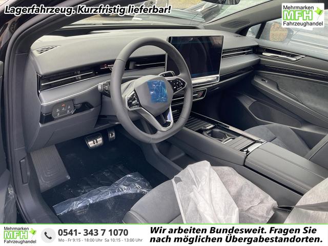 Volkswagen ID.7 Kombi Pro S 210 kW Tourer Black Style, IQ.Light, HuD, AreaView, 20-Zoll, Side, Winter 