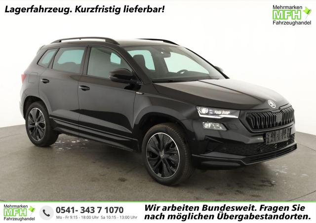 Skoda Karoq Sportline 4x4 2.0 TDI DSG Sportline, AHK, Navi, Matrix, AreaView, Side, Kamera, el. Klappe, FS-beheizbar, Winter 