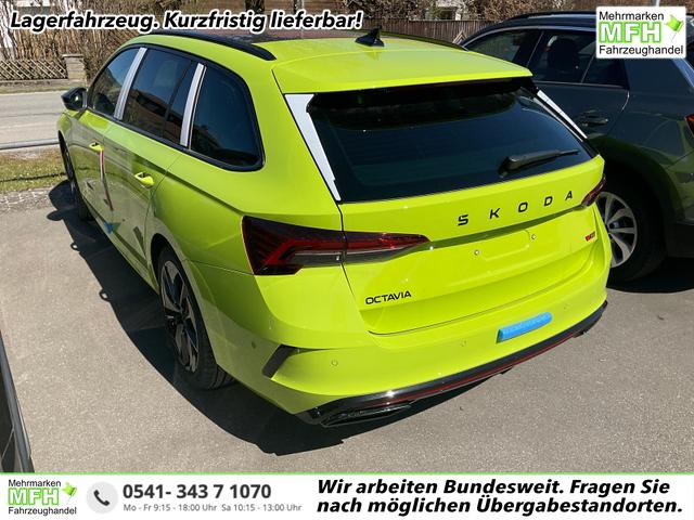 Skoda Octavia Combi - 2.0 TSI 195 kW RS DSG, Pano, Standheizung, AHK, Navi, Matrix, Canton, Side, Winter, 5 J.-Garantie