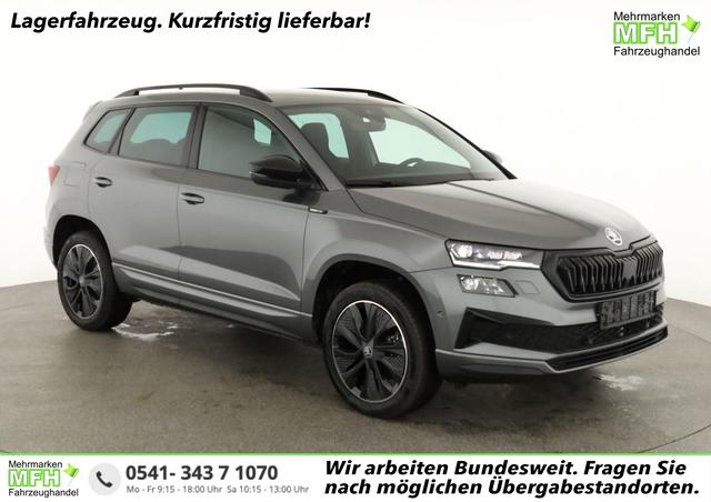 Skoda Karoq - Sportline 2.0 TDI DSG Sportline, AHK, Navi, CANTON, Matrix, AreaView, Side, Kamera, el. Klappe, FS-beheizbar