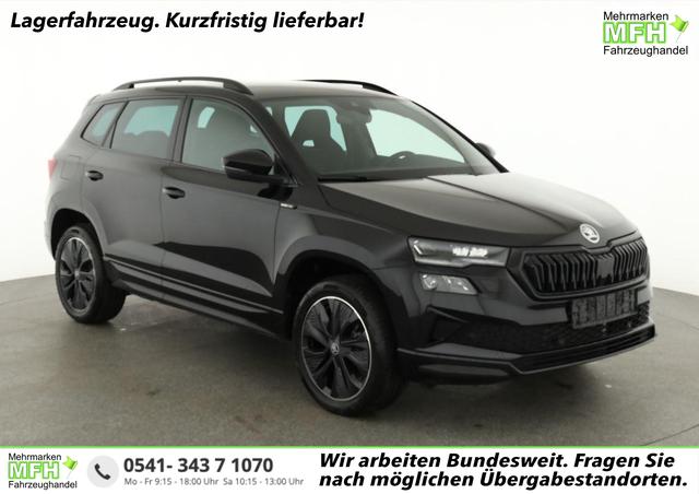 Skoda Karoq - Sportline 1.5 TSI DSG Sportline, AHK, Navi, Matrix, Kamera, el. Klappe, 5-J. Garantie