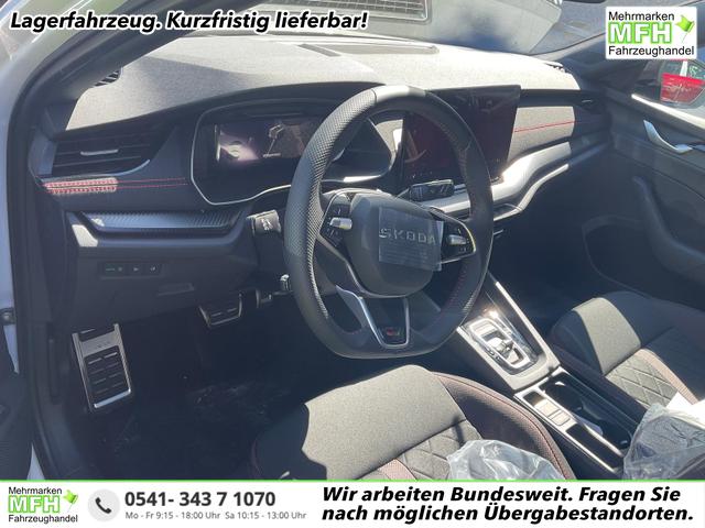 Skoda Octavia Combi - 2.0 TSI 195 kW RS DSG, AHK, Navi, Matrix, Side, Winter, 5 J.-Garantie