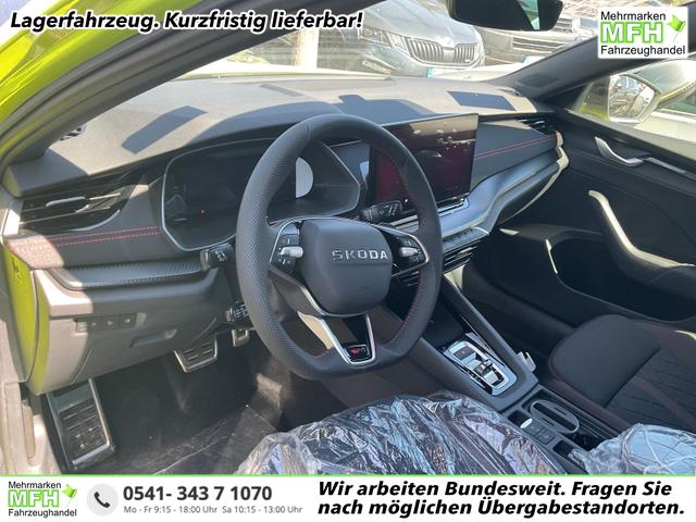 Skoda Octavia Combi - 2.0 TSI 195 kW RS DSG, Standheizung, AHK, Navi, Matrix, Side, Winter, 5 J.-Garantie