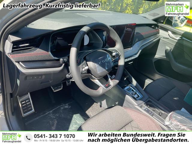 Skoda Octavia Combi - 2.0 TSI 195 kW RS DSG, Standheizung, AHK, Navi, Matrix, Side, Winter, 5 J.-Garantie