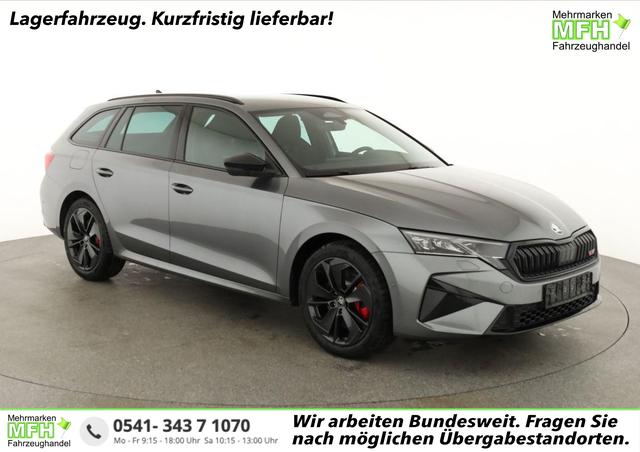 Skoda Octavia Combi - 2.0 TSI 195 kW RS DSG, AHK, Navi, Matrix, Side, Winter, 5 J.-Garantie