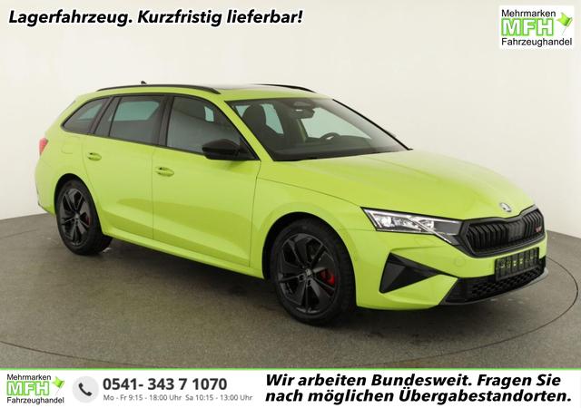 Skoda Octavia Combi - 2.0 TSI 195 kW RS DSG, Pano, AHK, Navi, Matrix, Side, Winter, 5 J.-Garantie