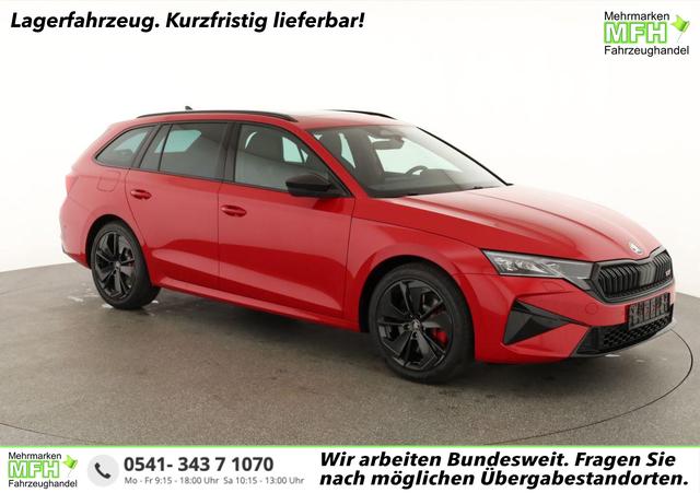 Skoda Octavia Combi - 2.0 TSI 195 kW RS DSG, Pano, AHK, Navi, Matrix, Side, Winter, 5 J.-Garantie