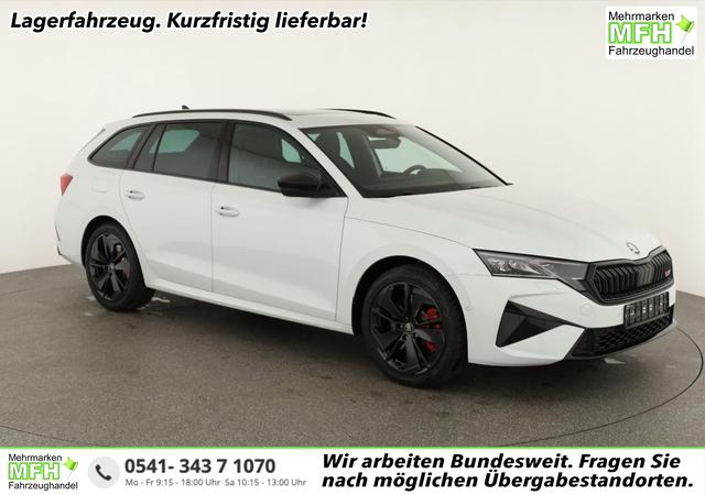 Skoda Octavia Combi - 2.0 TSI 195 kW RS DSG, Pano, Standheizung, AHK, Navi, Matrix, Canton, Side, Winter, 5 J.-Garantie