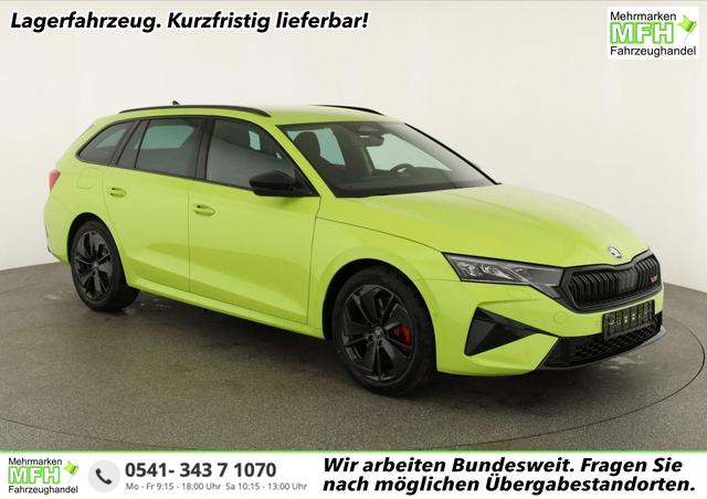 Skoda Octavia Combi - 2.0 TSI 195 kW RS DSG, Standheizung, AHK, Navi, Matrix, Side, Winter, 5 J.-Garantie