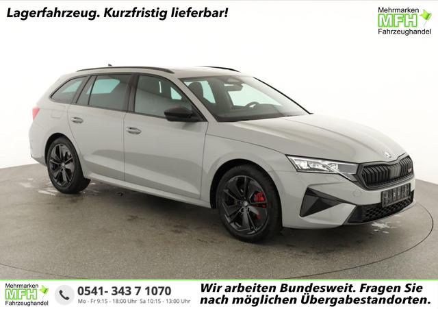 Skoda Octavia Combi - 2.0 TSI 195 kW RS DSG, Pano, Standheizung, AHK, Navi, Matrix, Sound, Side, Winter, 5 J.-Garantie