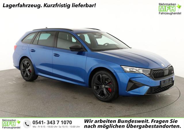 Skoda Octavia Combi - 2.0 TSI 195 kW RS DSG, Pano, Standheizung, AHK, Navi, Matrix, Canton, Side, Winter, 5 J.-Garantie