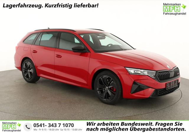 Skoda Octavia Combi - 2.0 TSI 195 kW RS DSG, AHK, Navi, Matrix, Canton, Side, Winter, 5 J.-Garantie