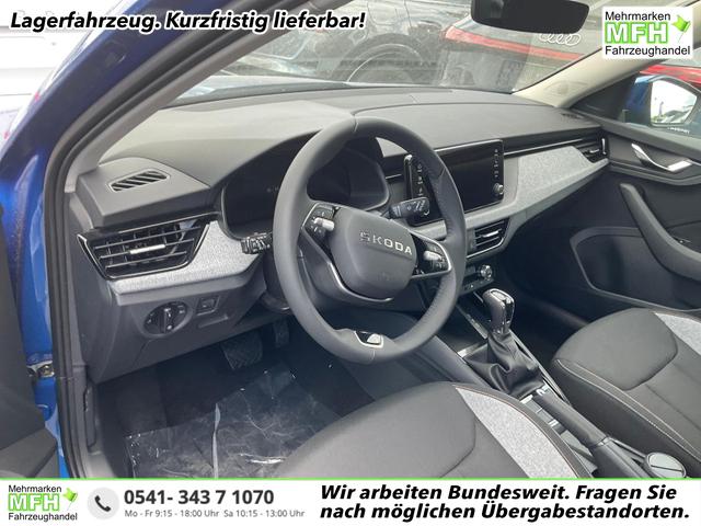 Skoda Kamiq - Selection 1.5 TSI DSG Selection, AHK, LED, Kamera, Ladeboden, Winter, 16-Zoll