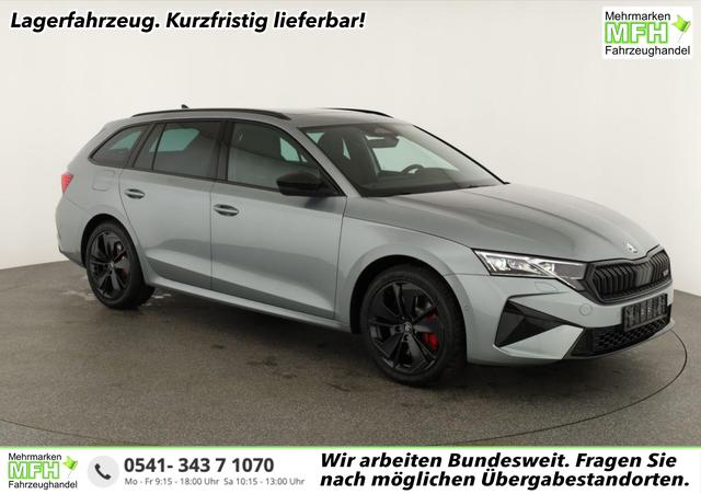 Skoda Octavia Combi - 2.0 TSI 195 kW RS DSG, Pano, Standheizung, AHK, Navi, Matrix, Canton, Side, Winter, 5 J.-Garantie