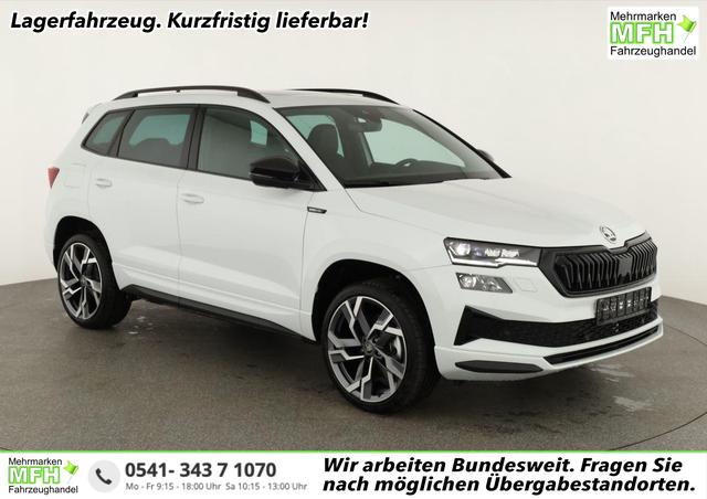 Skoda Karoq - Sportline 1.5 TSI DSG Sportline, Pano, AHK, Navi, Matrix, Side, Winter, 5 J.-Garantie