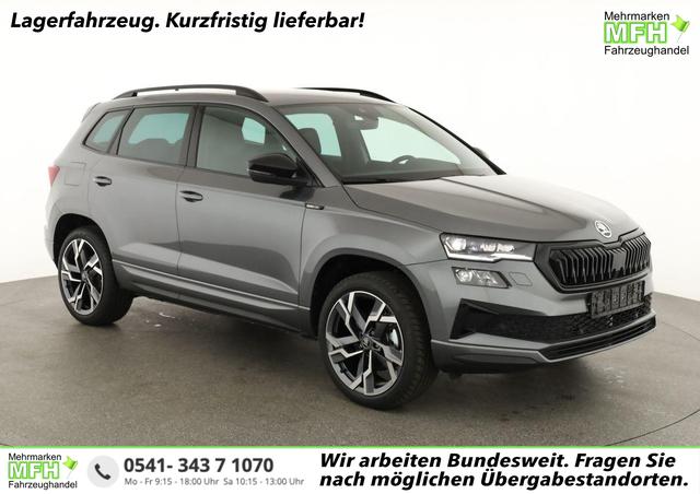 Skoda Karoq - Sportline 4x4 2.0 TSI DSG Sportline, AHK, Navi, Matrix, Side, Winter, 5 J.-Garantie