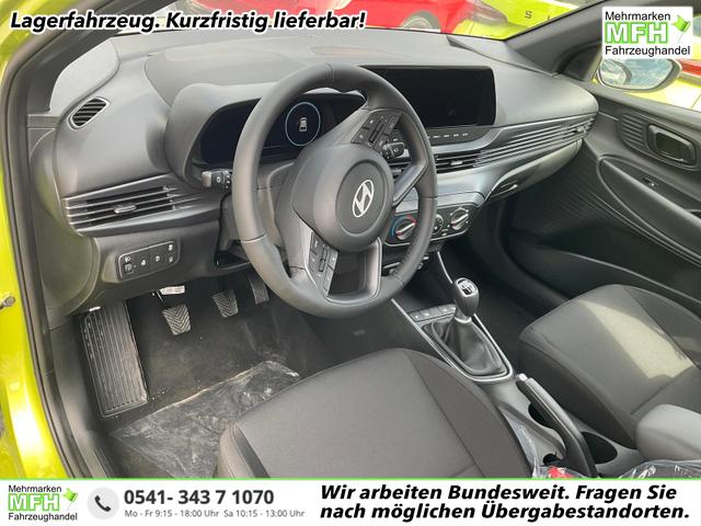 Hyundai i20 - 1.0 T-GDI Go!, Navi, Kamera, LED, App, Winter, 16-Zoll, sofort