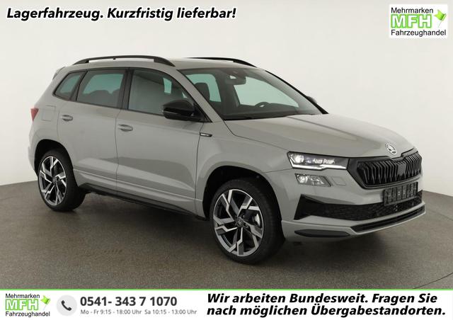 Skoda Karoq - Sportline 1.5 TSI DSG Sportline, Pano, AHK, Navi, Matrix, Side, Winter, 5 J.-Garantie